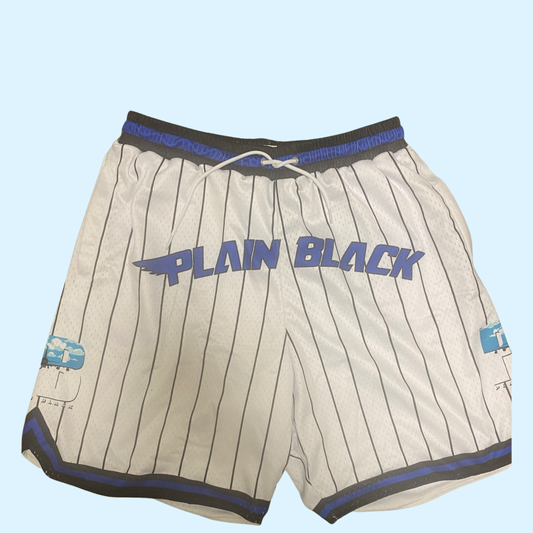 Plain Black Pick up Games Shorts