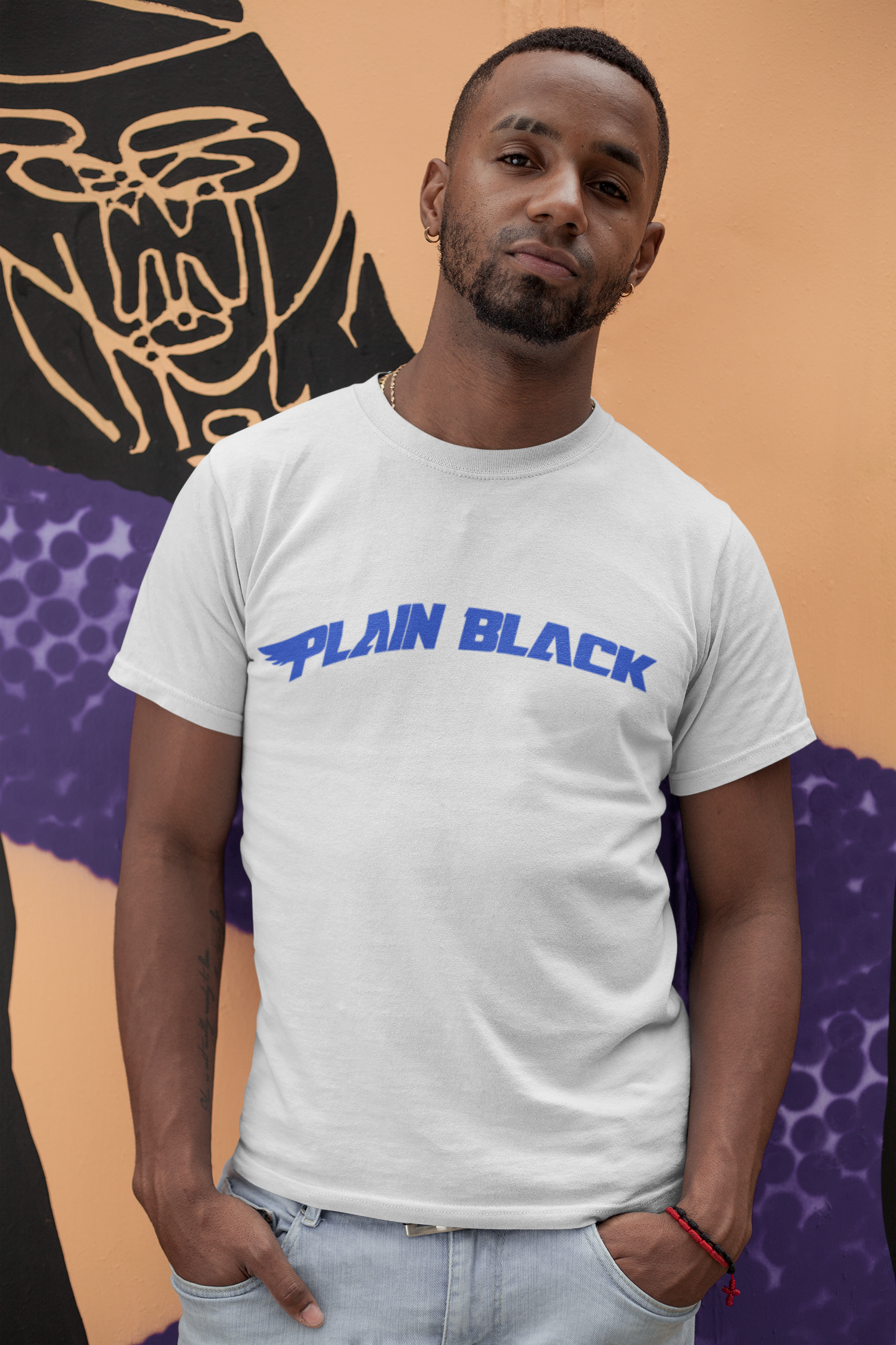 Plain Black Pick Up Game T-Shirt