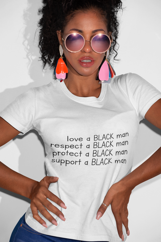 Love a BLACK man Women's Tee